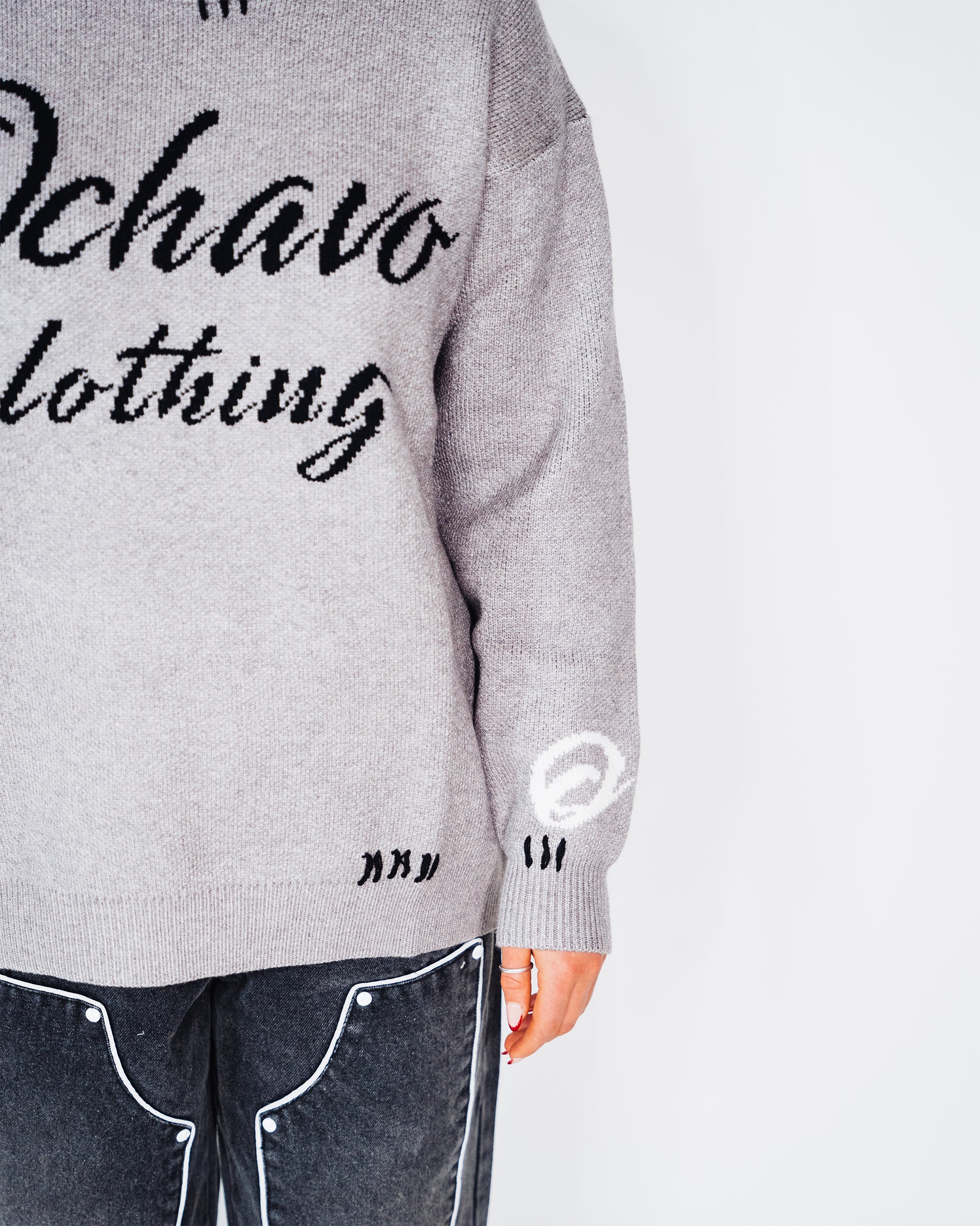 OCHAVO LOGO KNIT SWEATER