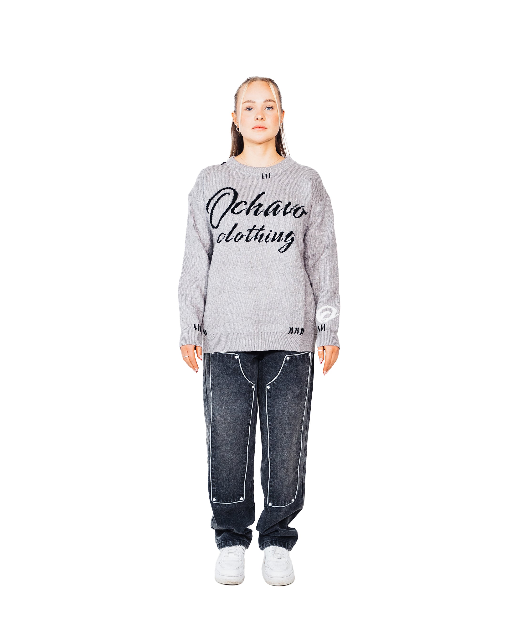 OCHAVO LOGO KNIT SWEATER
