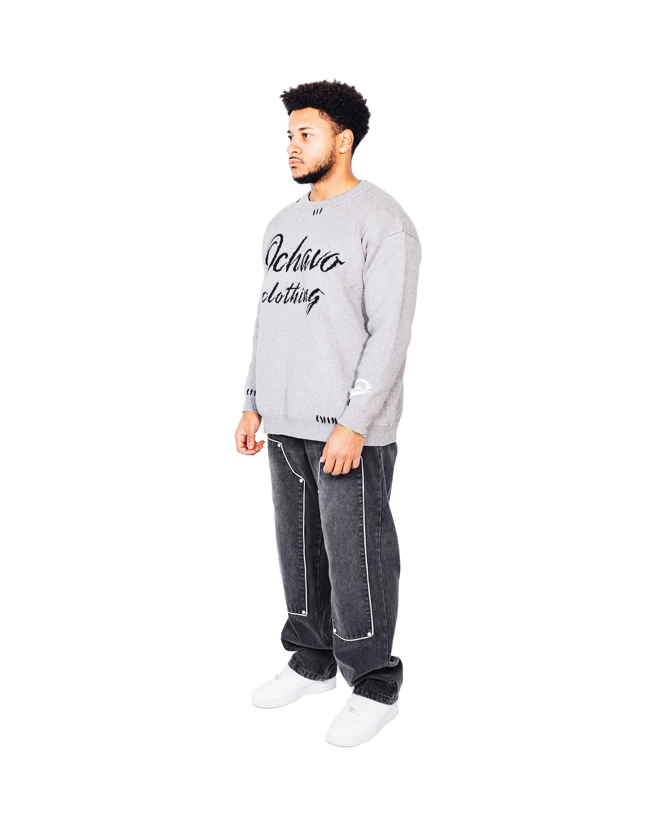 OCHAVO LOGO KNIT SWEATER