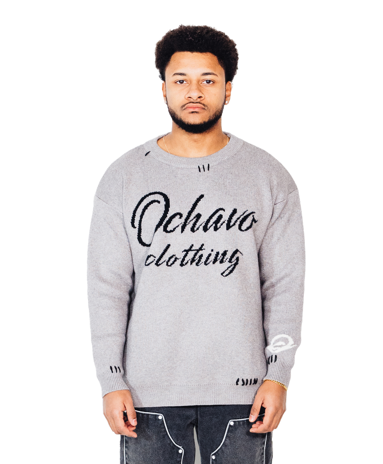 OCHAVO LOGO KNIT SWEATER