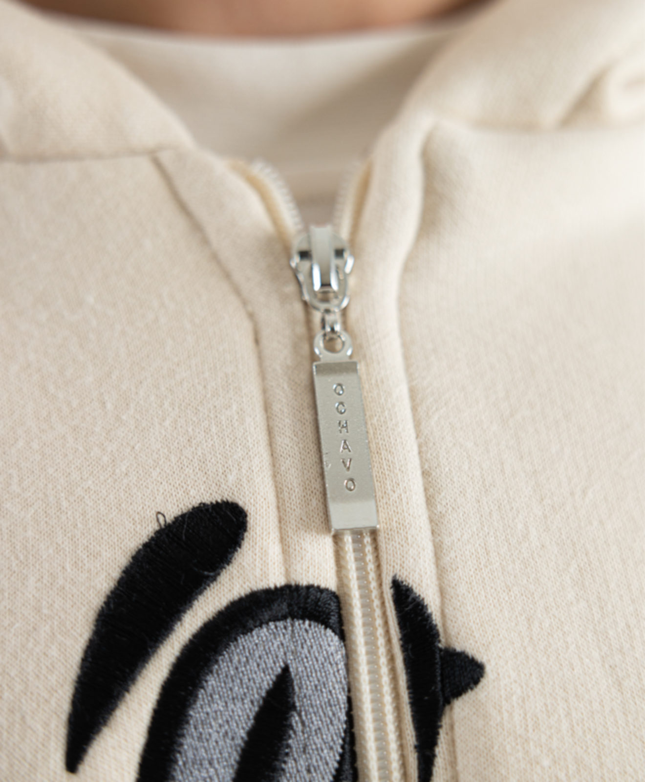 Logo Zip Hoodie
